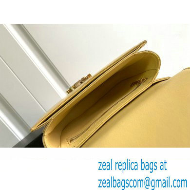 Celine CHAIN BESACE CLEA BAG in Shiny calfskin 110413 Yellow