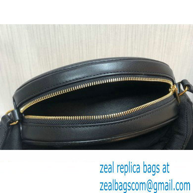 Celine CROSSBODY OVAL PURSE cuir triomphe in SMOOTH CALFSKIN 101703 Black - Click Image to Close