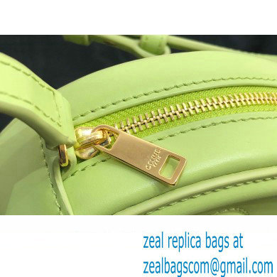 Celine CROSSBODY OVAL PURSE cuir triomphe in SMOOTH CALFSKIN 101703 Light Green - Click Image to Close