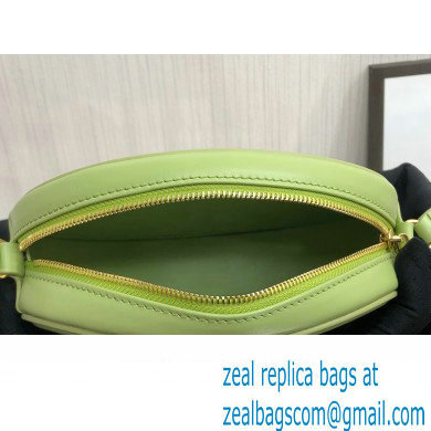 Celine CROSSBODY OVAL PURSE cuir triomphe in SMOOTH CALFSKIN 101703 Light Green