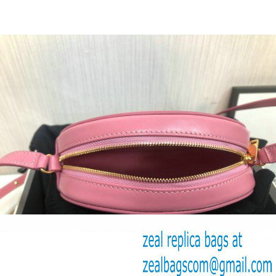 Celine CROSSBODY OVAL PURSE cuir triomphe in SMOOTH CALFSKIN 101703 Pink - Click Image to Close