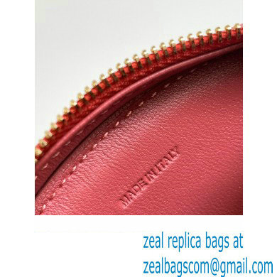 Celine CROSSBODY OVAL PURSE cuir triomphe in SMOOTH CALFSKIN 101703 Rouge Red - Click Image to Close