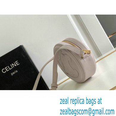 Celine CROSSBODY OVAL PURSE cuir triomphe in SMOOTH CALFSKIN 101703 Trench