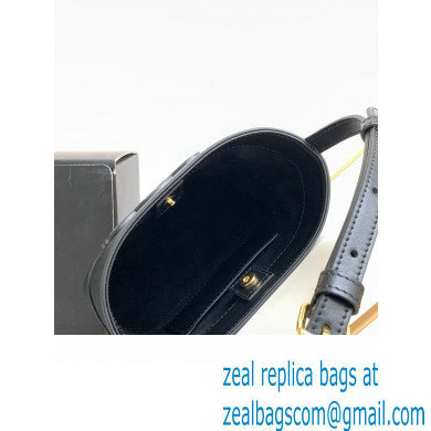 Celine MINI BUCKET CUIR TRIOMPHE Bag in SMOOTH CALFSKIN 10L433 Black