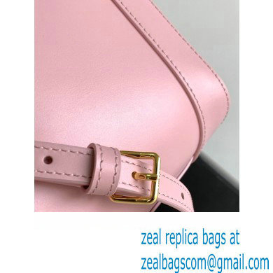 Celine MINI BUCKET CUIR TRIOMPHE Bag in SMOOTH CALFSKIN 10L433 Pink - Click Image to Close