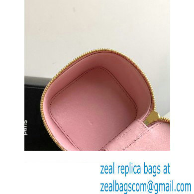 Celine MINI VANITY CASE CUIR TRIOMPHE Bag in SMOOTH CALFSKIN 10J763 Pink