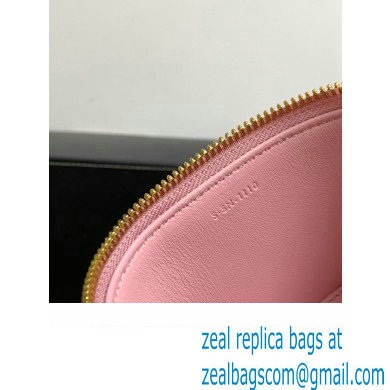 Celine MINI VANITY CASE CUIR TRIOMPHE Bag in SMOOTH CALFSKIN 10J763 Pink - Click Image to Close