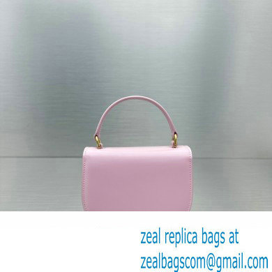 Celine Mini besace triomphe Bag in SHINY CALFSKIN Pink