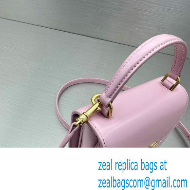 Celine Mini besace triomphe Bag in SHINY CALFSKIN Pink - Click Image to Close