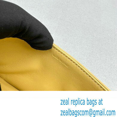 Celine Mini besace triomphe Bag in SHINY CALFSKIN Yellow