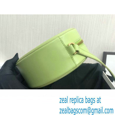 Celine OVAL BAG CUIR TRIOMPHE in SMOOTH CALFSKIN 198603 Light Green