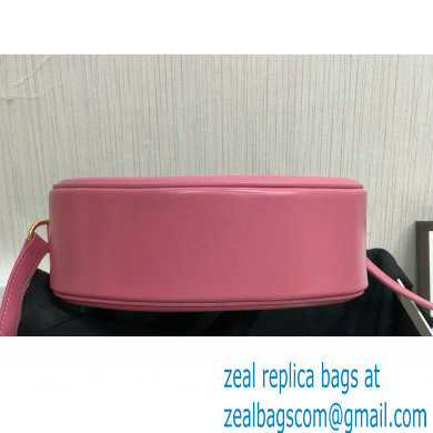 Celine OVAL BAG CUIR TRIOMPHE in SMOOTH CALFSKIN 198603 Pink