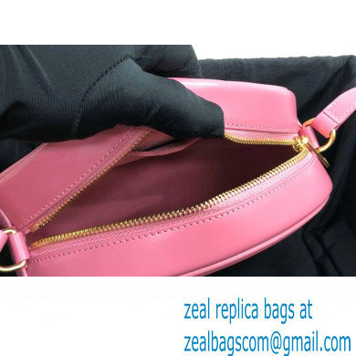 Celine OVAL BAG CUIR TRIOMPHE in SMOOTH CALFSKIN 198603 Pink - Click Image to Close