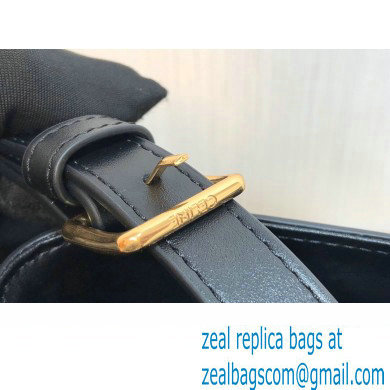 Celine SMALL BUCKET CUIR TRIOMPHE Bag in SMOOTH CALFSKIN 198243 Black