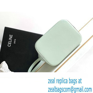 Celine SMALL BUCKET CUIR TRIOMPHE Bag in SMOOTH CALFSKIN 198243 Jade