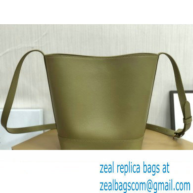 Celine SMALL BUCKET CUIR TRIOMPHE Bag in SMOOTH CALFSKIN 198243 Laurel - Click Image to Close