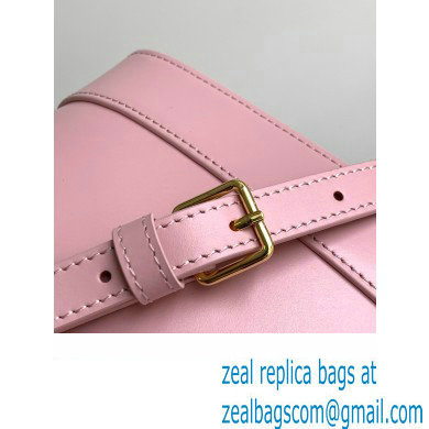 Celine SMALL BUCKET CUIR TRIOMPHE Bag in SMOOTH CALFSKIN 198243 Pink - Click Image to Close