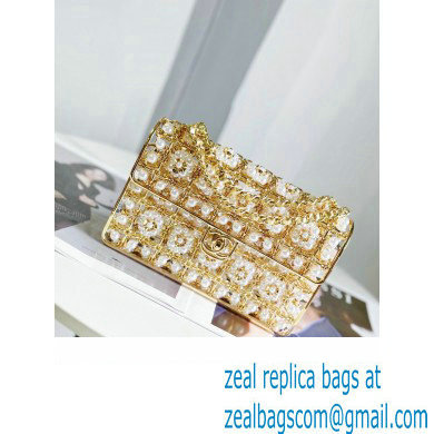 Chanel Evening Bag in Golden-Tone Metal AS4076 2023