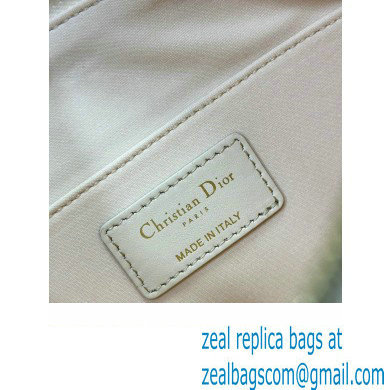 Dior Dream bag in Dusty Ivory Cannage Cotton with Bead Embroidery 2023 - Click Image to Close