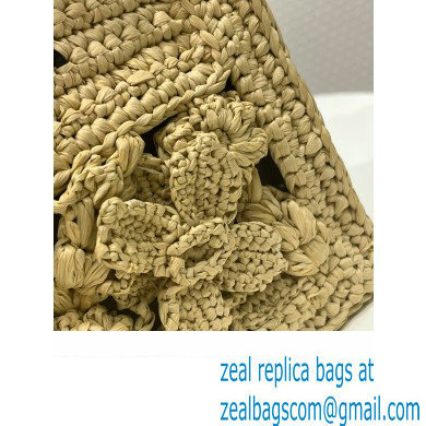 Dior small Book Tote Bag in raffia 2023