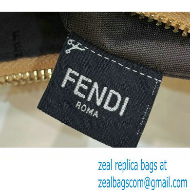 Fendi Fendigraphy Small bag in Natural straw 2023