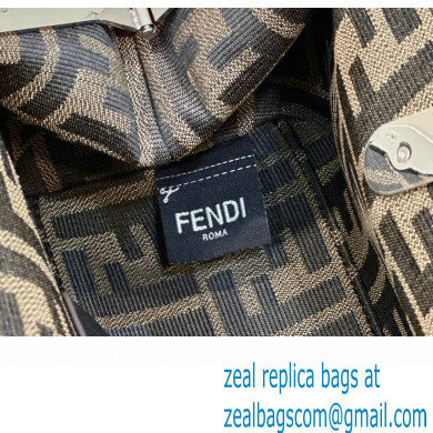 Fendi First Midi bag in pink patent leather 2023