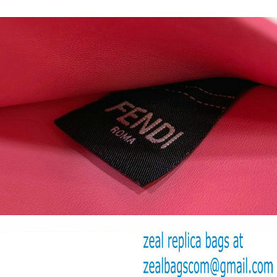 Fendi Peekaboo Iseeu Medium Bag in interlace leather Pink 2023