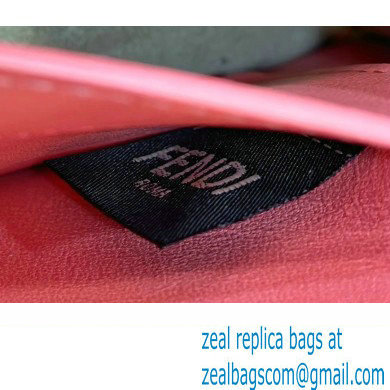 Fendi Peekaboo Iseeu Petite Bag in interlace leather Pink 2023 - Click Image to Close