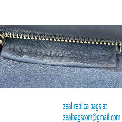 Fendi Peekaboo Mini bag in White and blue woven leather 2023