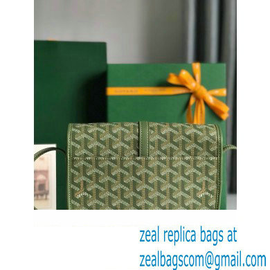Goyard Belvedere 2 Messenger Bag green 2023