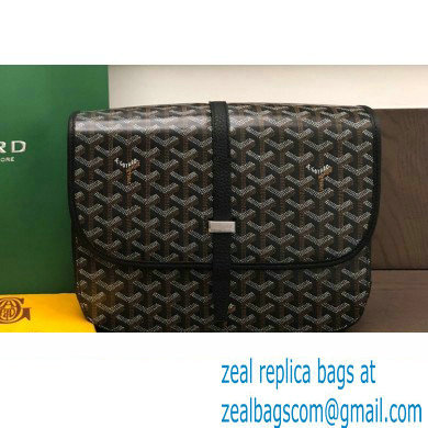 Goyard Belvedere MM Strap Bag Black