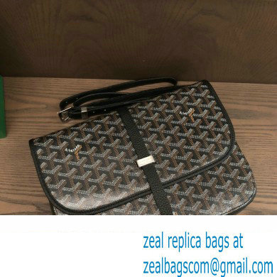 Goyard Belvedere MM Strap Bag Black