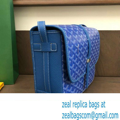 Goyard Belvedere MM Strap Bag Blue