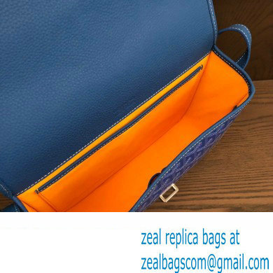 Goyard Belvedere MM Strap Bag Blue - Click Image to Close