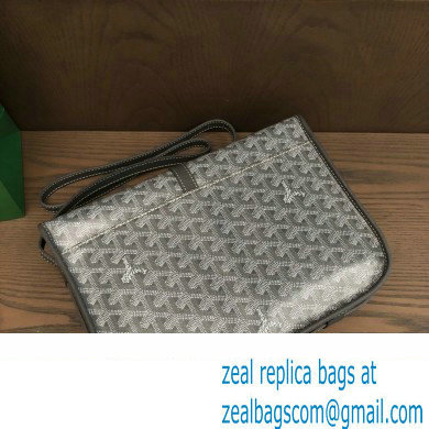 Goyard Belvedere MM Strap Bag Gray - Click Image to Close