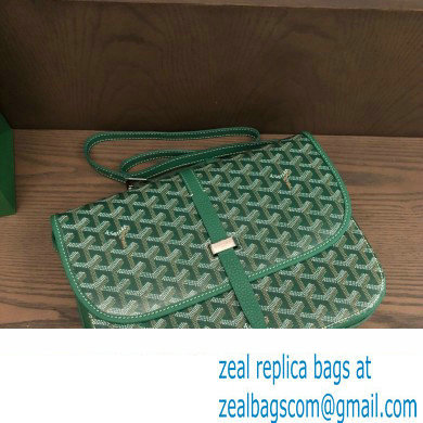 Goyard Belvedere MM Strap Bag Green