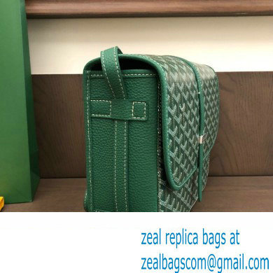 Goyard Belvedere MM Strap Bag Green