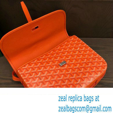 Goyard Belvedere MM Strap Bag Orange