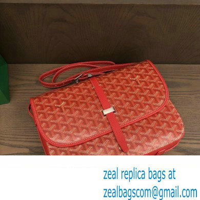 Goyard Belvedere MM Strap Bag Red - Click Image to Close