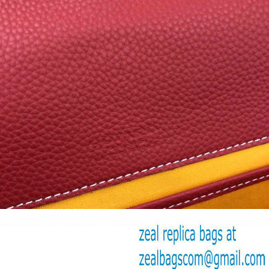 Goyard Belvedere MM Strap Bag Red