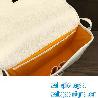 Goyard Belvedere MM Strap Bag White - Click Image to Close