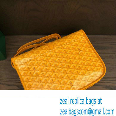 Goyard Belvedere MM Strap Bag Yellow