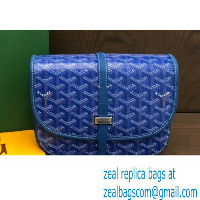 Goyard Belvedere PM Strap Bag Blue