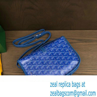 Goyard Belvedere PM Strap Bag Blue