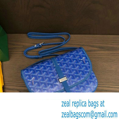 Goyard Belvedere PM Strap Bag Blue - Click Image to Close