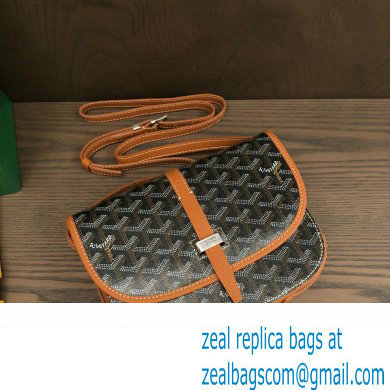 Goyard Belvedere PM Strap Bag Brown - Click Image to Close