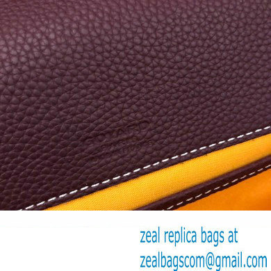 Goyard Belvedere PM Strap Bag Burgundy