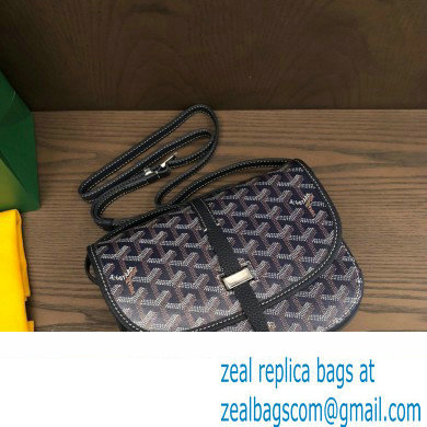 Goyard Belvedere PM Strap Bag Dark Blue