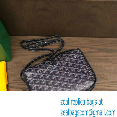 Goyard Belvedere PM Strap Bag Dark Blue