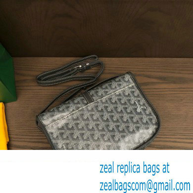 Goyard Belvedere PM Strap Bag Gray